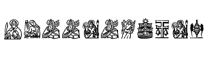 OldFarmersCalendarBats01  Free Fonts Download