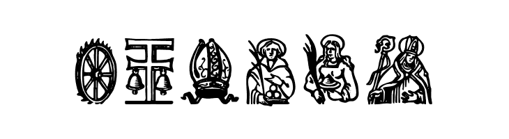 OldFarmersCalendarBats01  Free Fonts Download