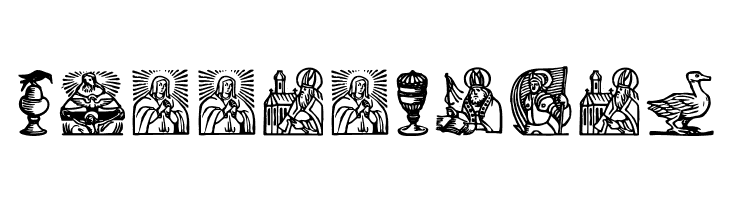 OldFarmersCalendarBats02  Free Fonts Download