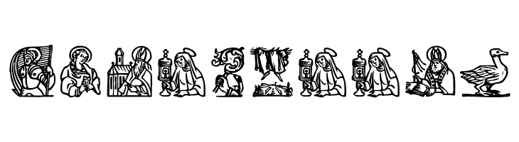 OldFarmersCalendarBats02  Free Fonts Download