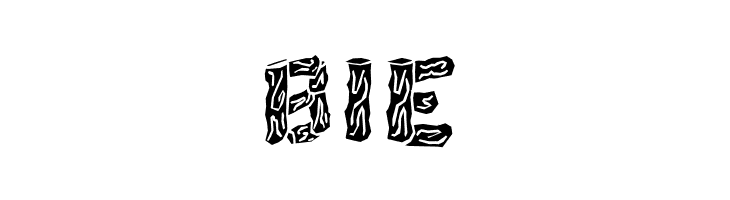 BlackSplinters  Free Fonts Download
