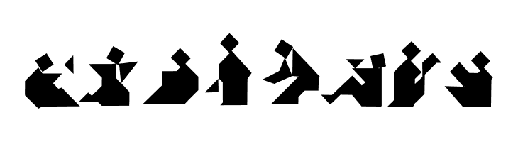 TangramBam  Free Fonts Download