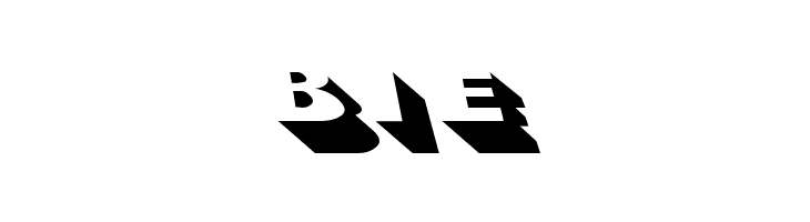 BigShadowsLeftOblique  Free Fonts Download