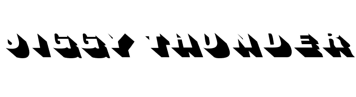 BigShadowsLeftOblique  Free Fonts Download