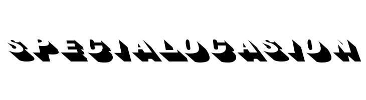 BigShadowsLeftOblique  Free Fonts Download