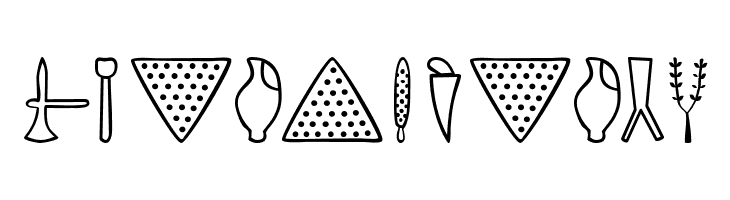 PhaistosAlphabet  Free Fonts Download