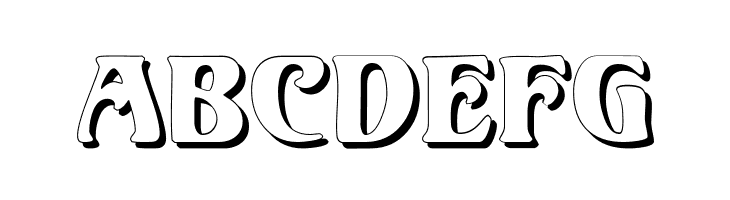 Volute Shadow  Free Fonts Download