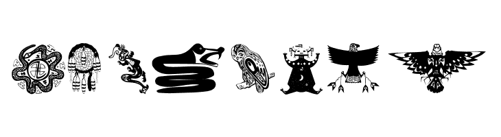 TribalBats  Free Fonts Download