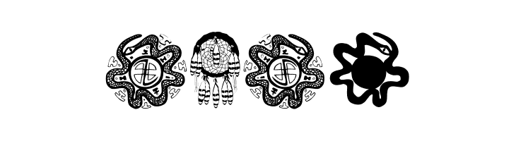 TribalBats  Free Fonts Download