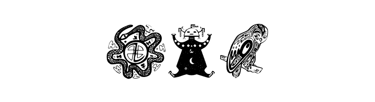 TribalBats  Free Fonts Download