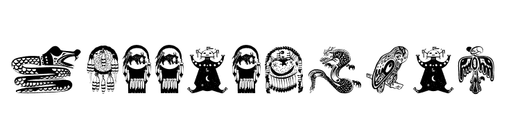 TribalBats  Free Fonts Download