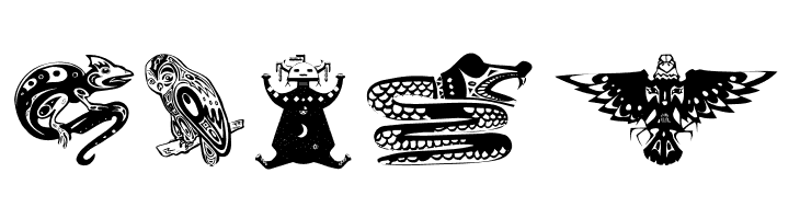 TribalBats  Free Fonts Download