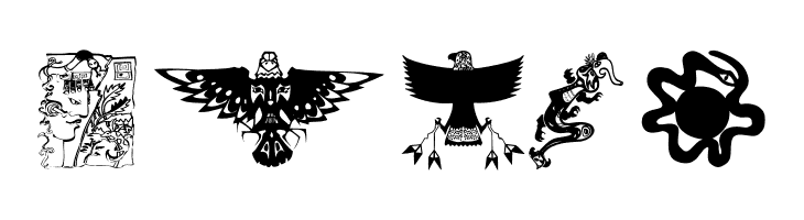 TribalBats  Free Fonts Download