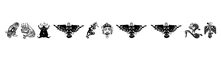 TribalBats  Free Fonts Download