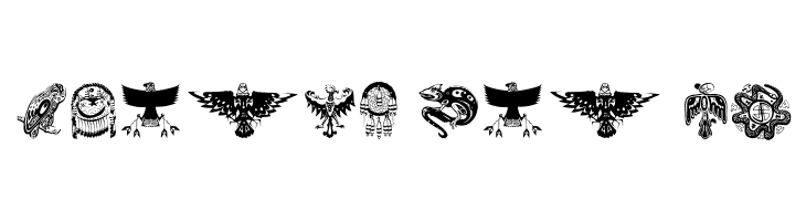 TribalBats  Free Fonts Download