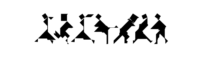 TangramBlack  Free Fonts Download
