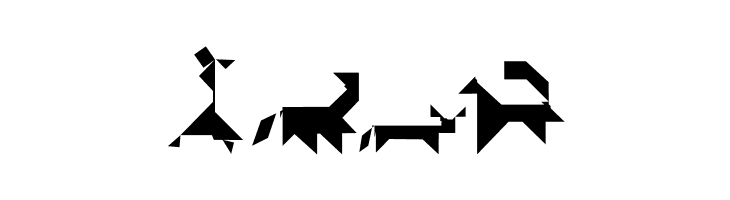 TangramBlack  Free Fonts Download