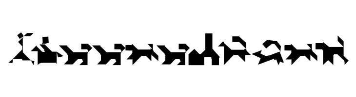 TangramBlack  Free Fonts Download
