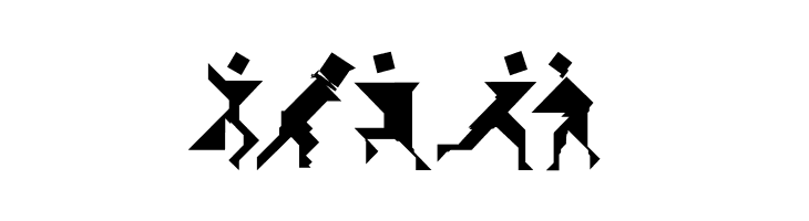 TangramBlack  Free Fonts Download