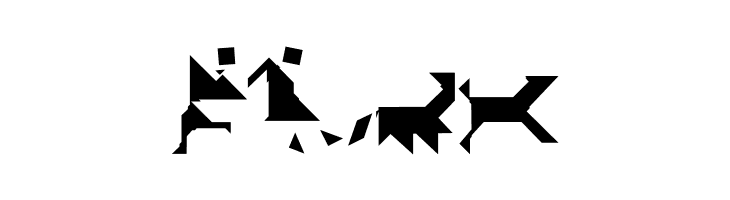 TangramBlack  Free Fonts Download