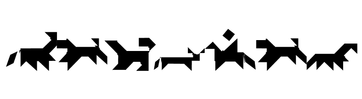 TangramBlack  Free Fonts Download