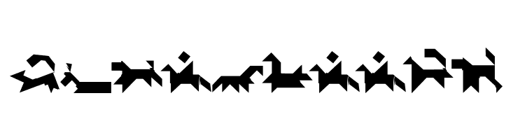 TangramBlack  Free Fonts Download