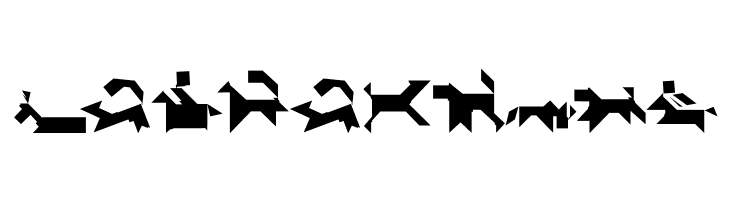 TangramBlack  Free Fonts Download