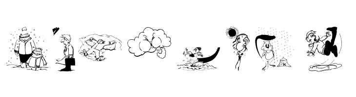 CrazyWeather  Free Fonts Download