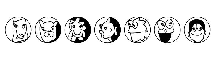 Frontal-Buttons  Free Fonts Download