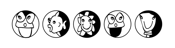 Frontal-Buttons  Free Fonts Download