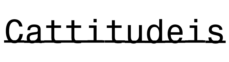 UnderlineMonospace  Free Fonts Download