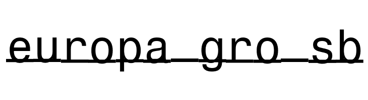 UnderlineMonospace  Free Fonts Download