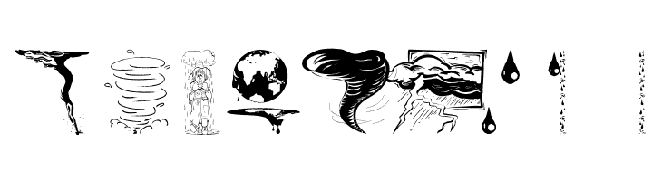 RainmansWeatherreport  Free Fonts Download