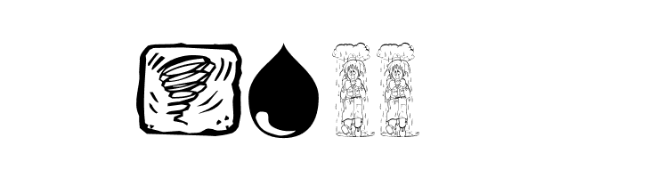 RainmansWeatherreport  Free Fonts Download