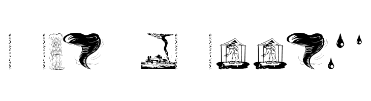 RainmansWeatherreport  Free Fonts Download