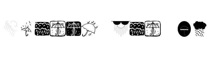 RainmansWeatherreport  Free Fonts Download