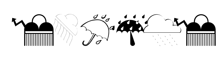 RainmansWeatherreport  Free Fonts Download