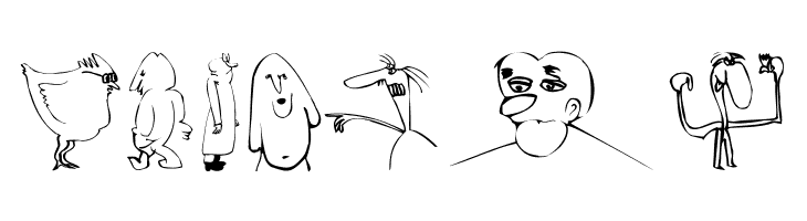 MKartoonPeople  Free Fonts Download