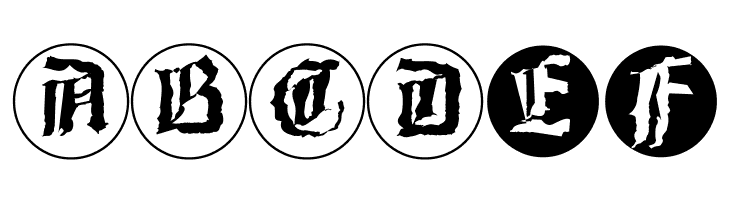 Barlos-RandomRings  Free Fonts Download