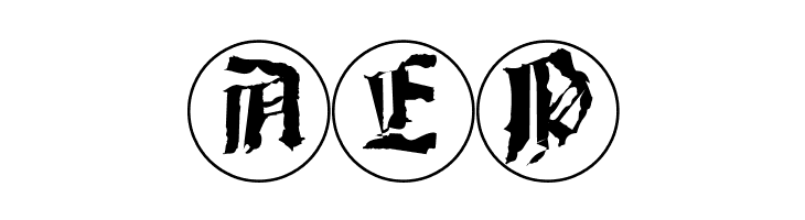 Barlos-RandomRings  Free Fonts Download