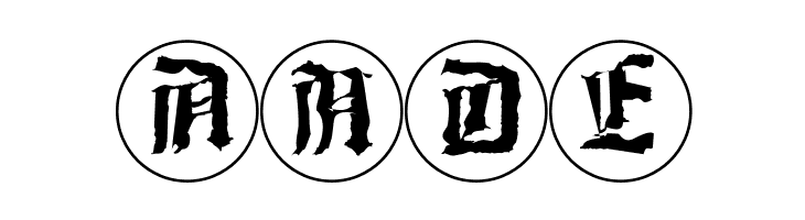 Barlos-RandomRings  Free Fonts Download