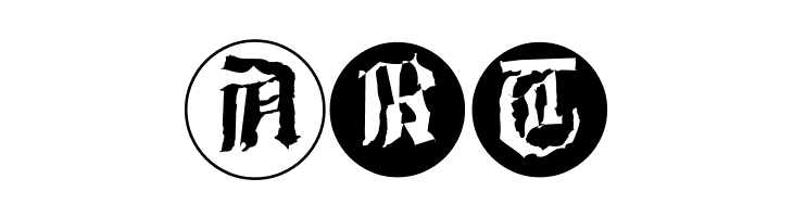 Barlos-RandomRings  Free Fonts Download