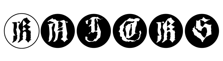 Barlos-RandomRings  Free Fonts Download
