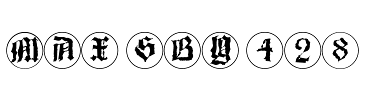 Barlos-RandomRings  Free Fonts Download