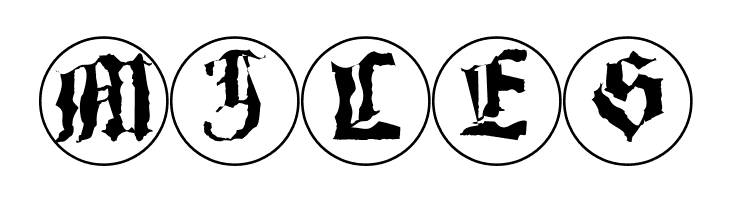 Barlos-RandomRings  Free Fonts Download