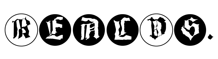 Barlos-RandomRings  Free Fonts Download