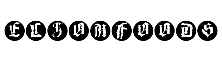 Barlos-RandomRings  Free Fonts Download