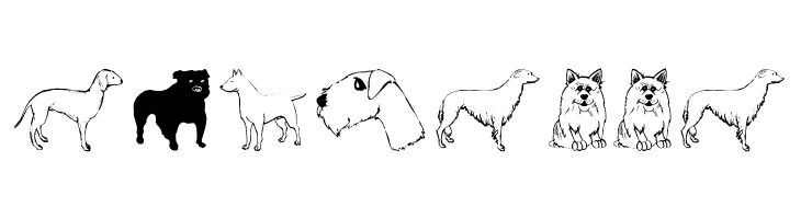 DogsFewCats  Free Fonts Download