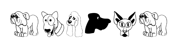 DogsFewCats  Free Fonts Download
