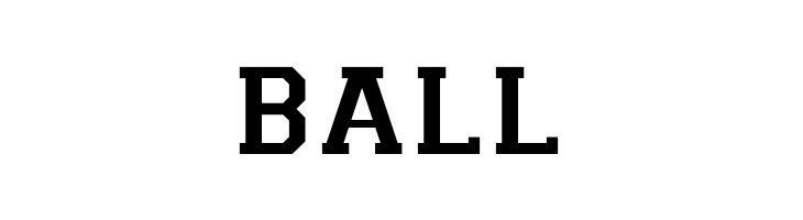 BALL CollegiateInsideFLF Font